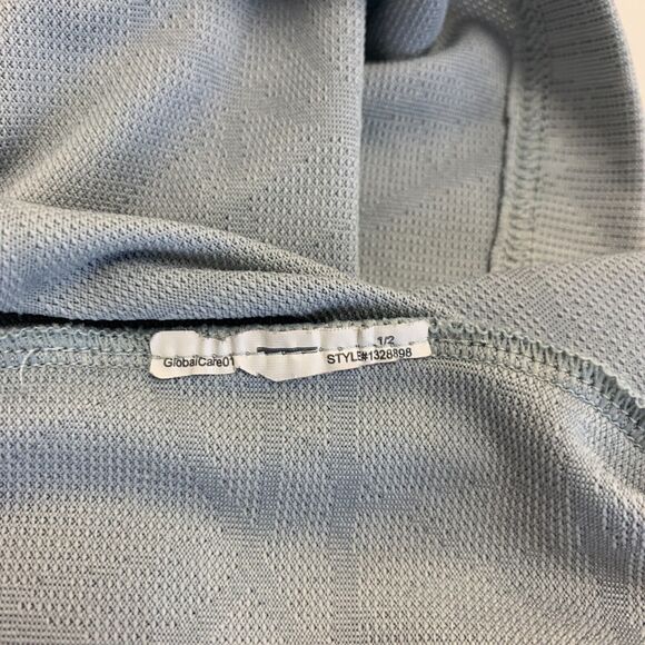 Under Armour Tech Defense Jacquard Shirt Womens L Large Ash Gray Athletic Tee - Picture 6 of 9